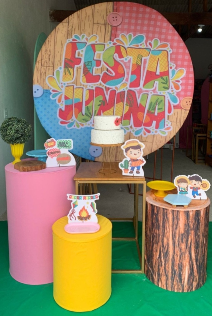 Junino São João Kit Ouro (7) - Artes e Encantos locações