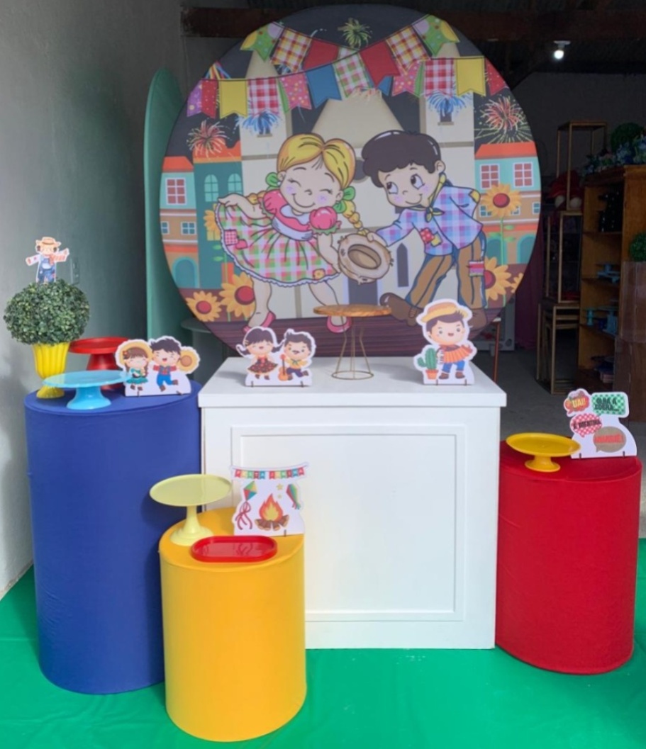 Junino São João Kit Ouro Plus 3 - Artes e Encantos locações