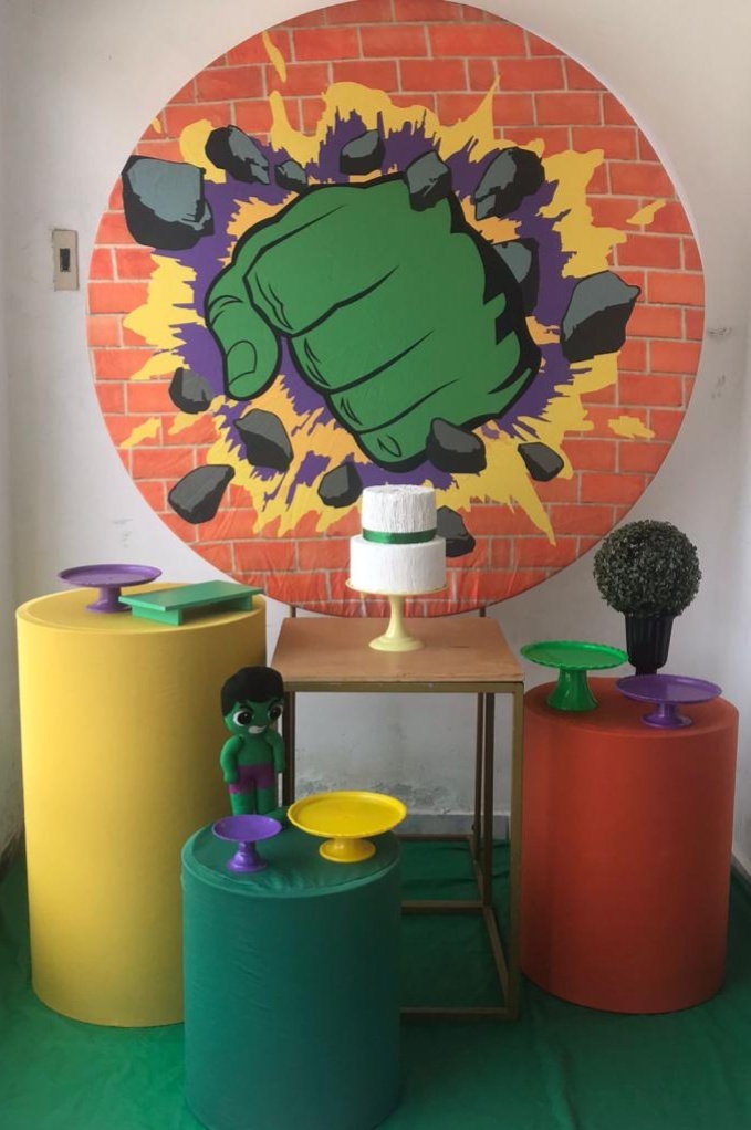 Hulk Kit Ouro - Artes e Encantos locações