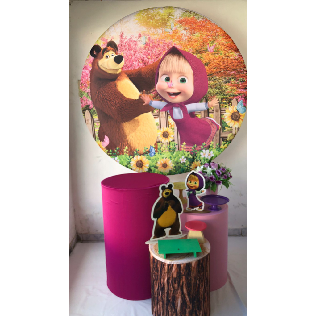 Masha E O Urso Kit Prata - Artes e Encantos locações