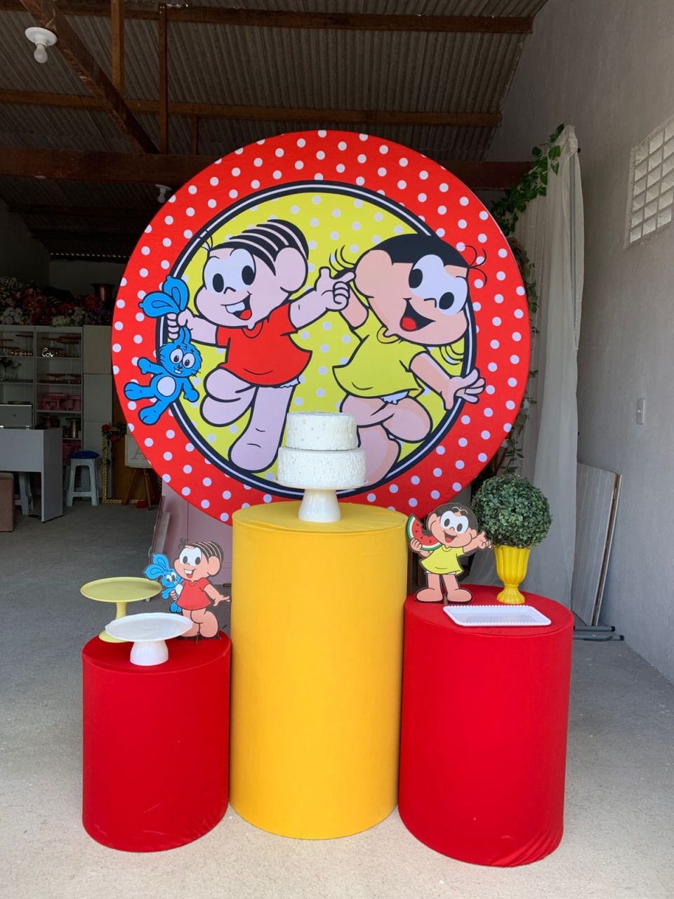 Monica E Magali Kit Prata 8 - Artes e Encantos locações
