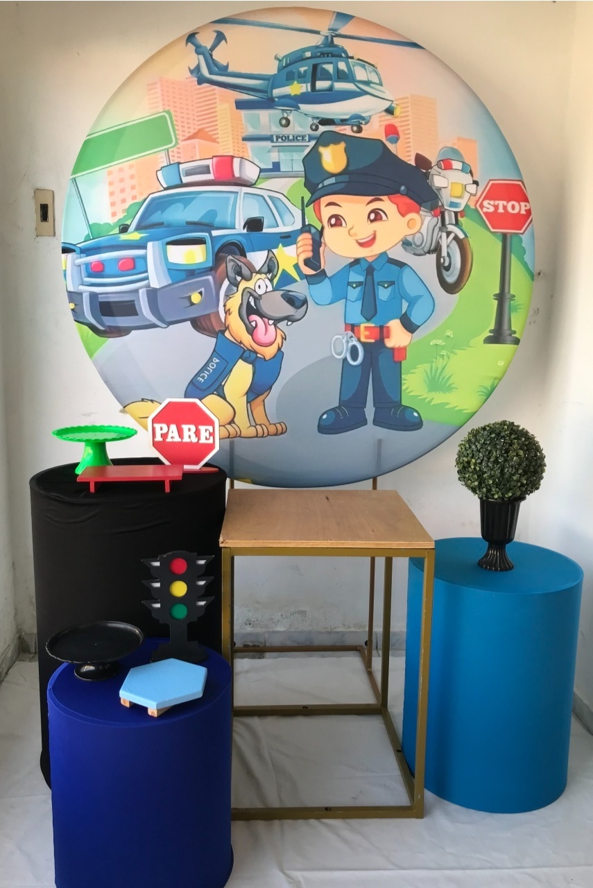 Policial Kit Ouro - Artes e Encantos locações