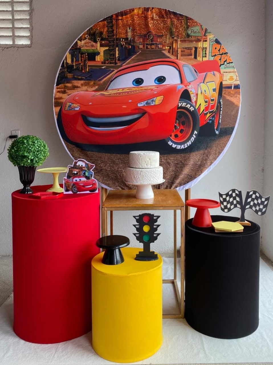 Relâmpago Mcqueen Kit Ouro 6 - Artes e Encantos locações