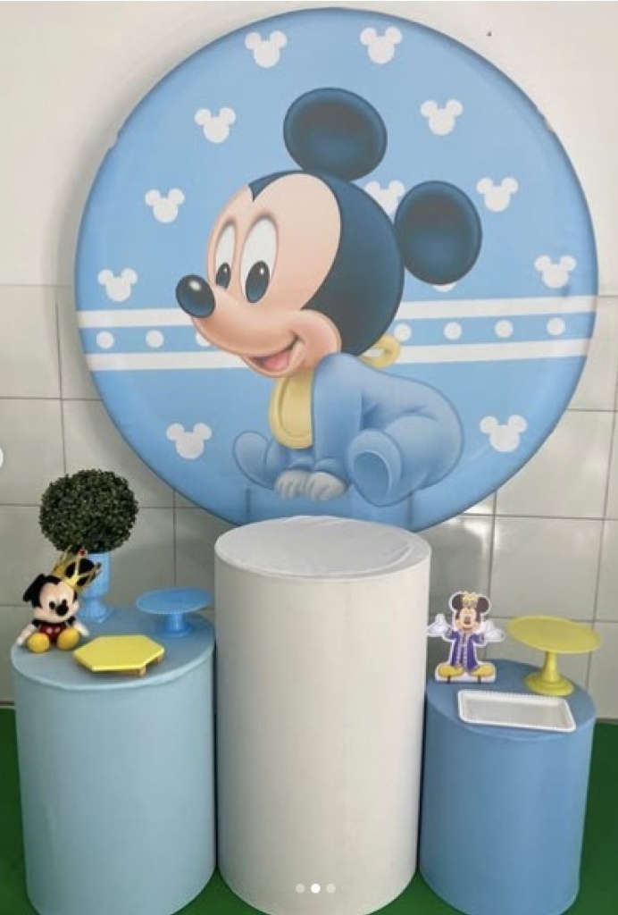 Mickey Baby Kit Prata - Artes e Encantos locações