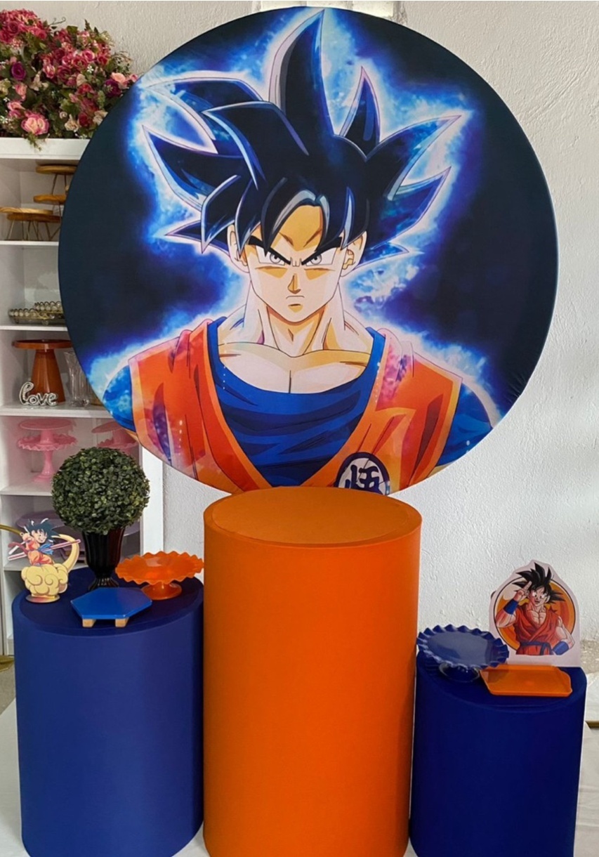 Goku Dragon Ball Z Kit Prata 1 - Artes e Encantos locações