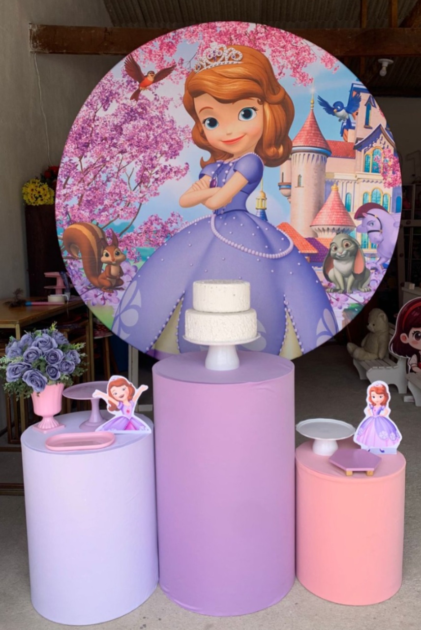 Princesa Sofia 9 Kit Prata - Artes e Encantos locações