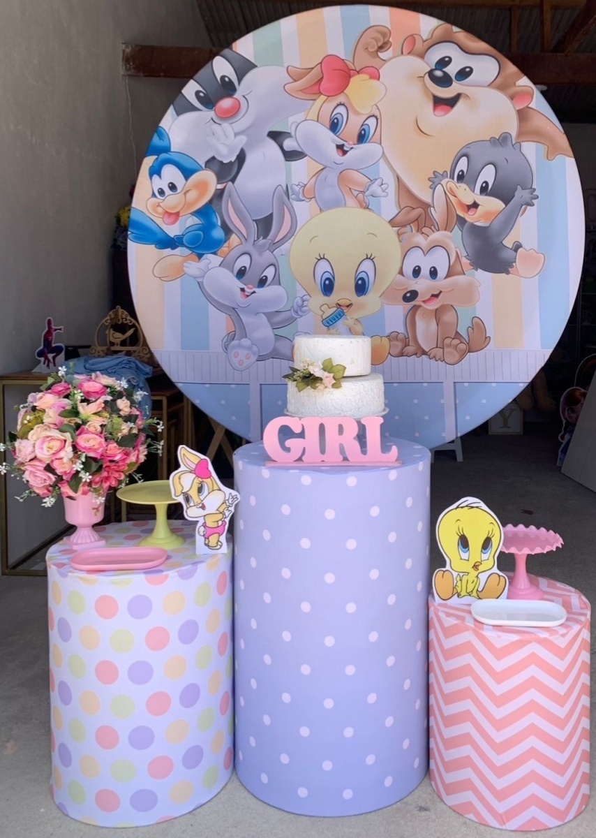 Baby Looney Tunes Kit Prata 9 - Artes e Encantos locações