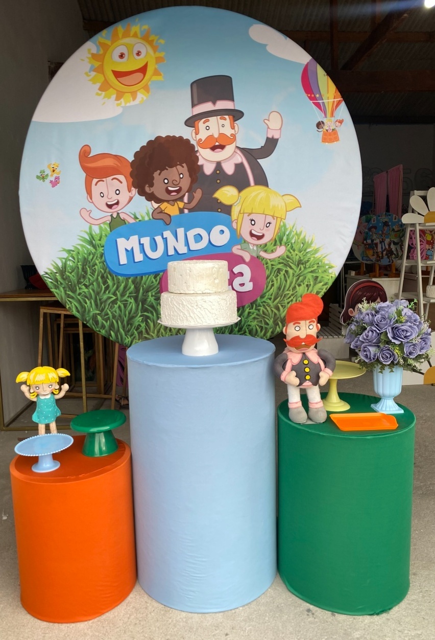 Mundo Bita Menino Kit Prata 8 - Artes e Encantos locações