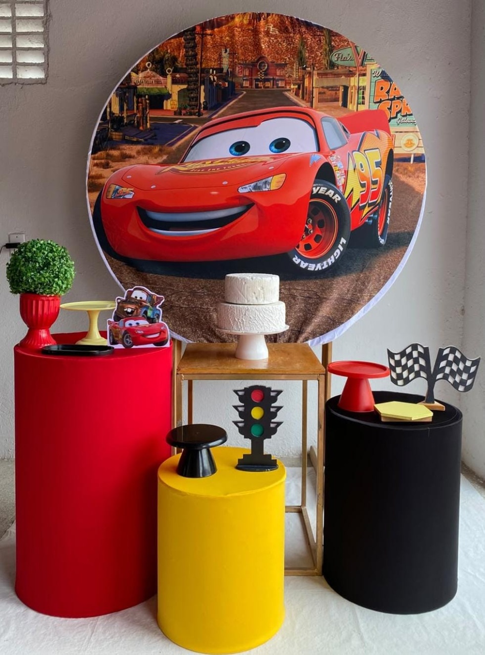 Relâmpago Mcqueen Kit Ouro 3 - Artes e Encantos locações