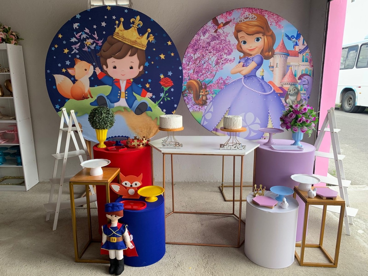 Princesa Sofia E Pequeno Príncipe 4 Composição - Artes e Encantos locações