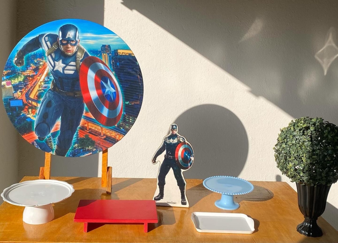 Mini Kit Capitão América 3 - Artes e Encantos locações