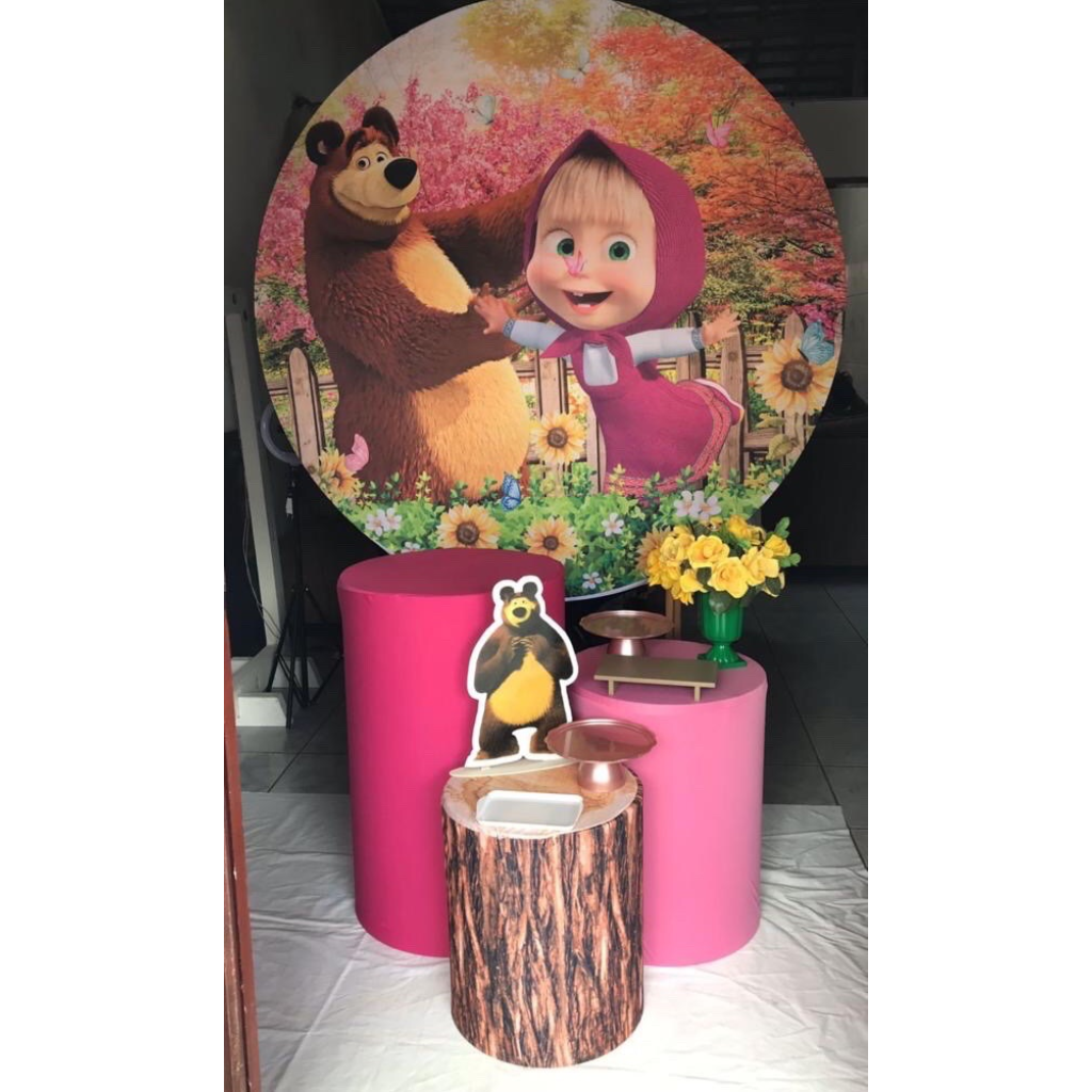 Masha E O Urso Kit Prata - Artes e Encantos locações