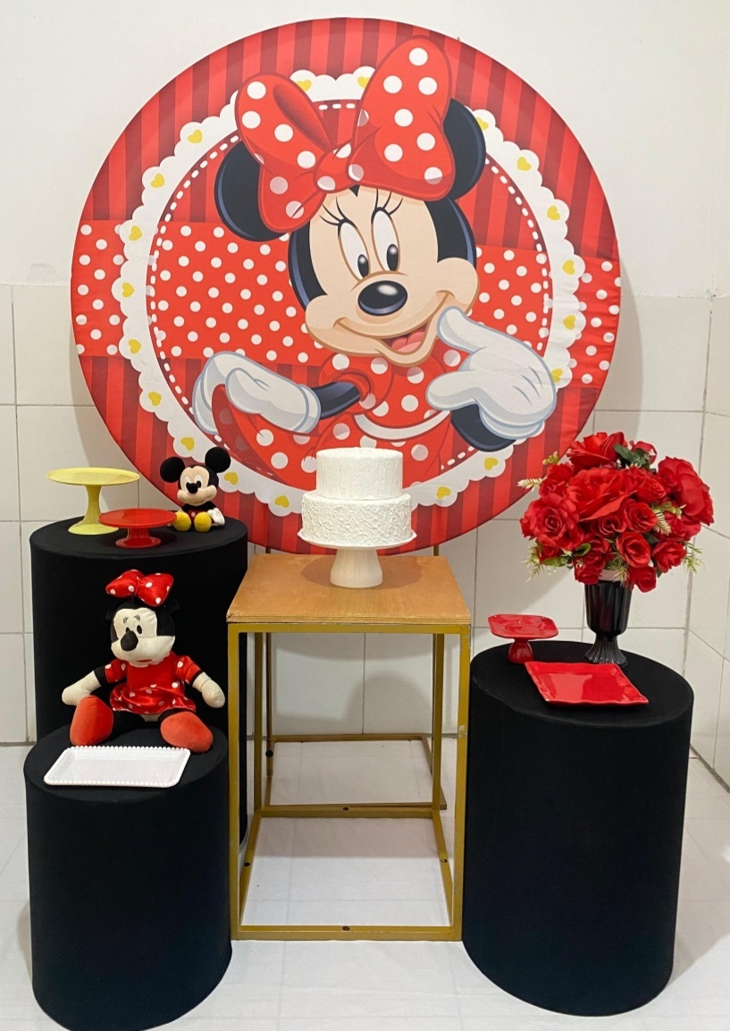 Minnie Vermelha Kit Ouro - Artes e Encantos locações