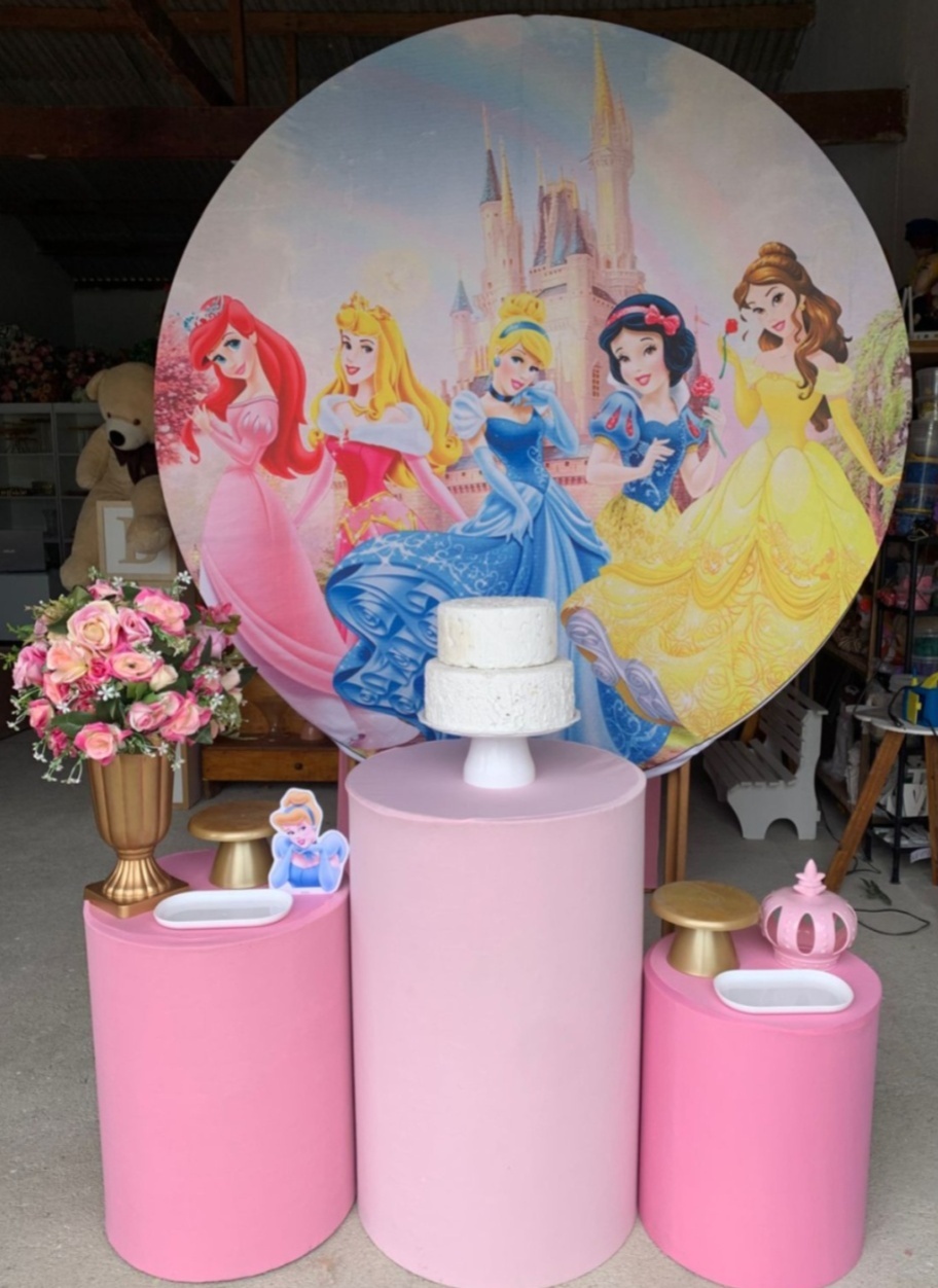 Princesas da Disney Kit Prata 5 - Artes e Encantos locações
