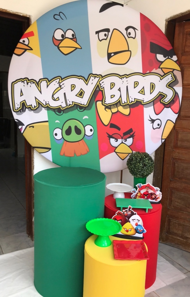 Angry Birds Kit Prata - Artes e Encantos locações
