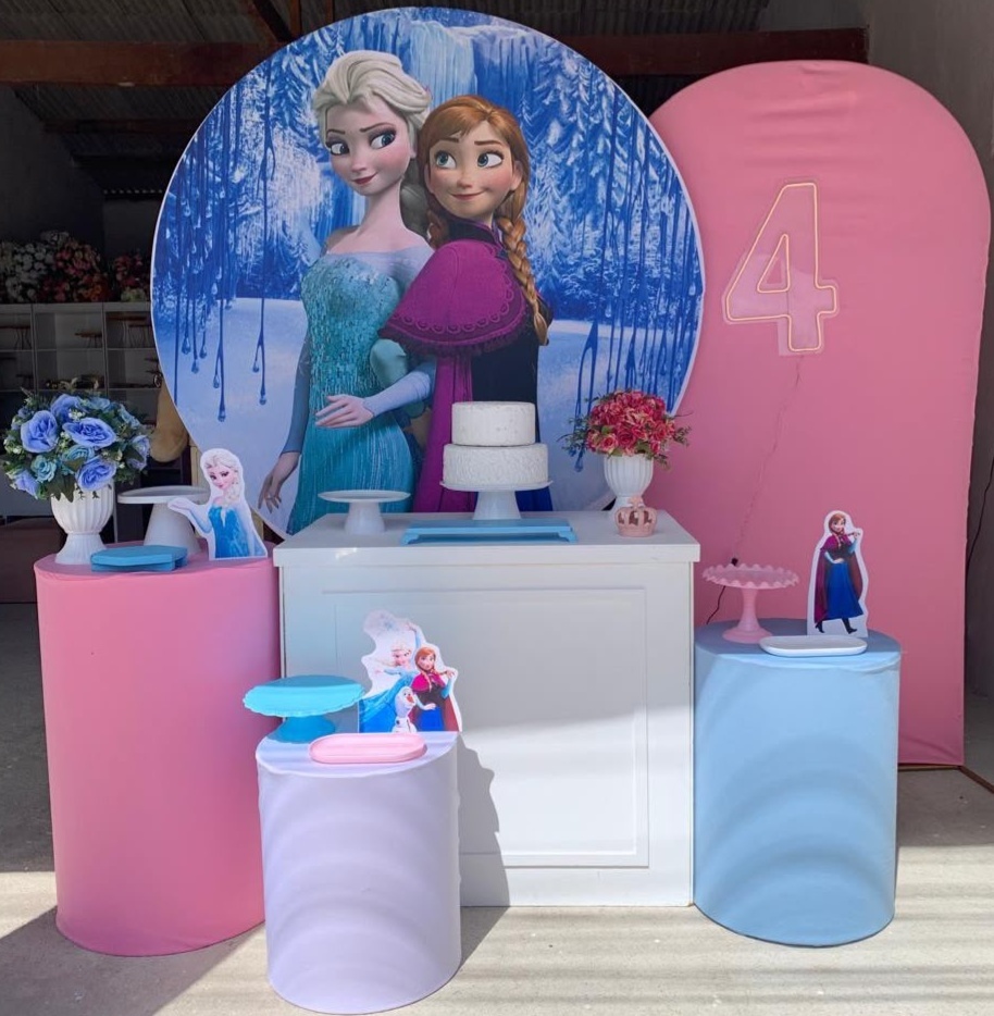 Frozen Kit Diamante Com Número de Led 13 - Artes e Encantos locações