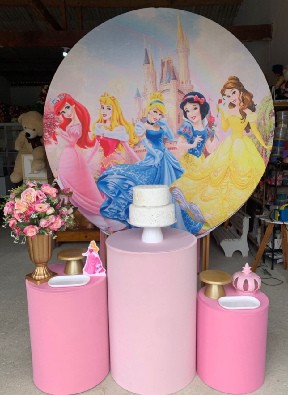 Princesas da Disney Kit Prata 9 - Artes e Encantos locações