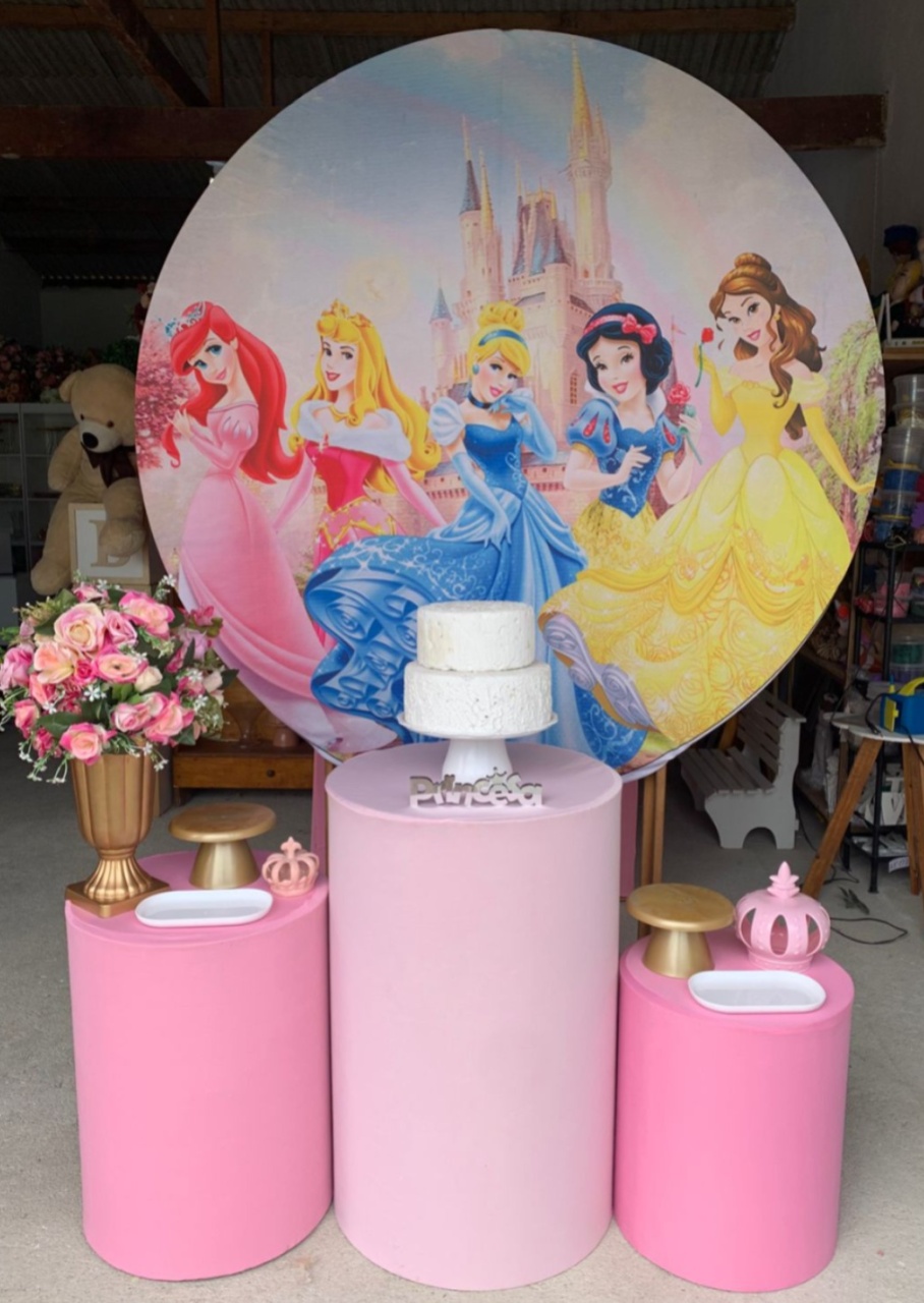 Princesas da Disney Kit Prata 7 - Artes e Encantos locações