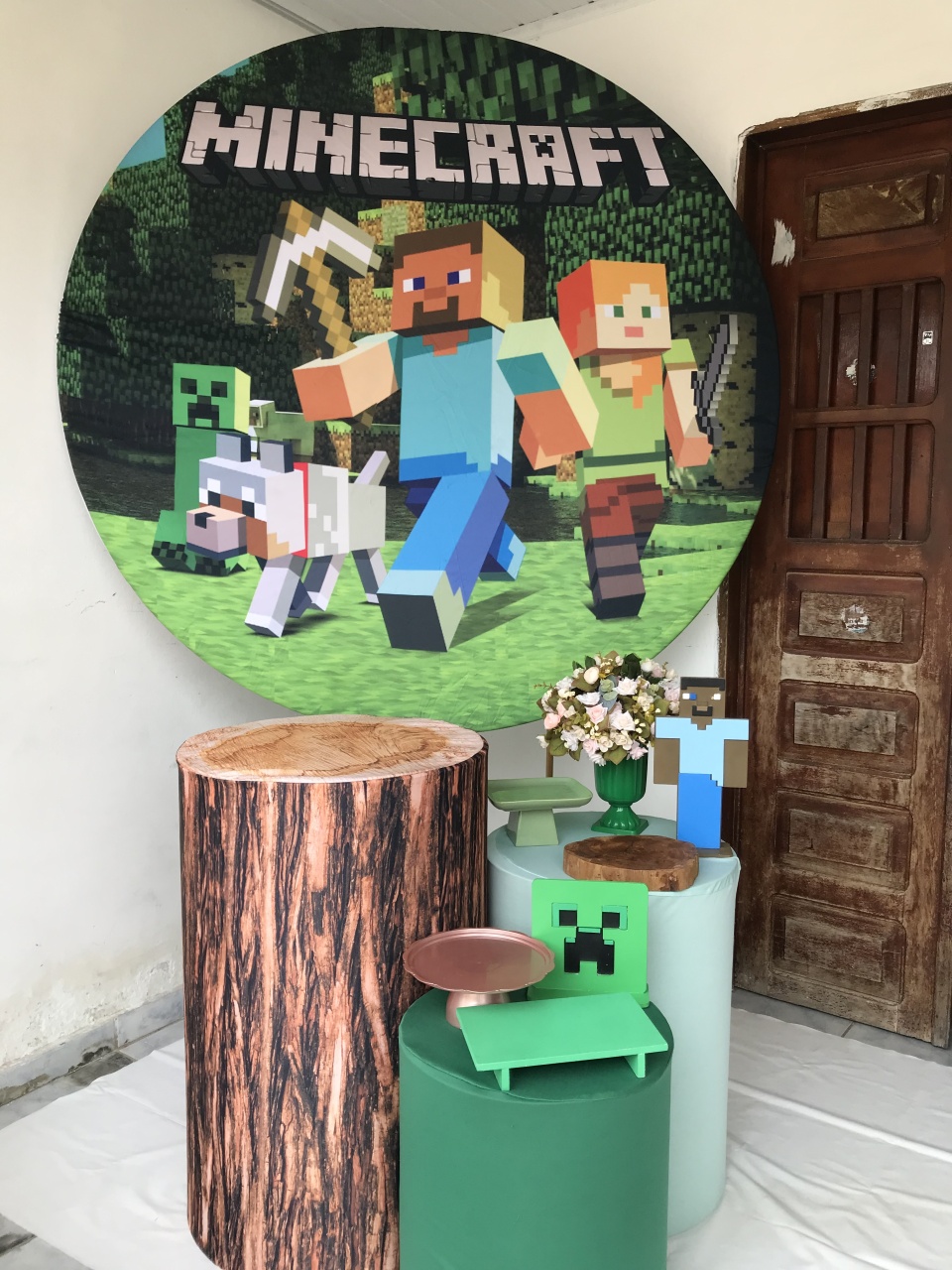 Minecraft Kit Prata - Artes e Encantos locações