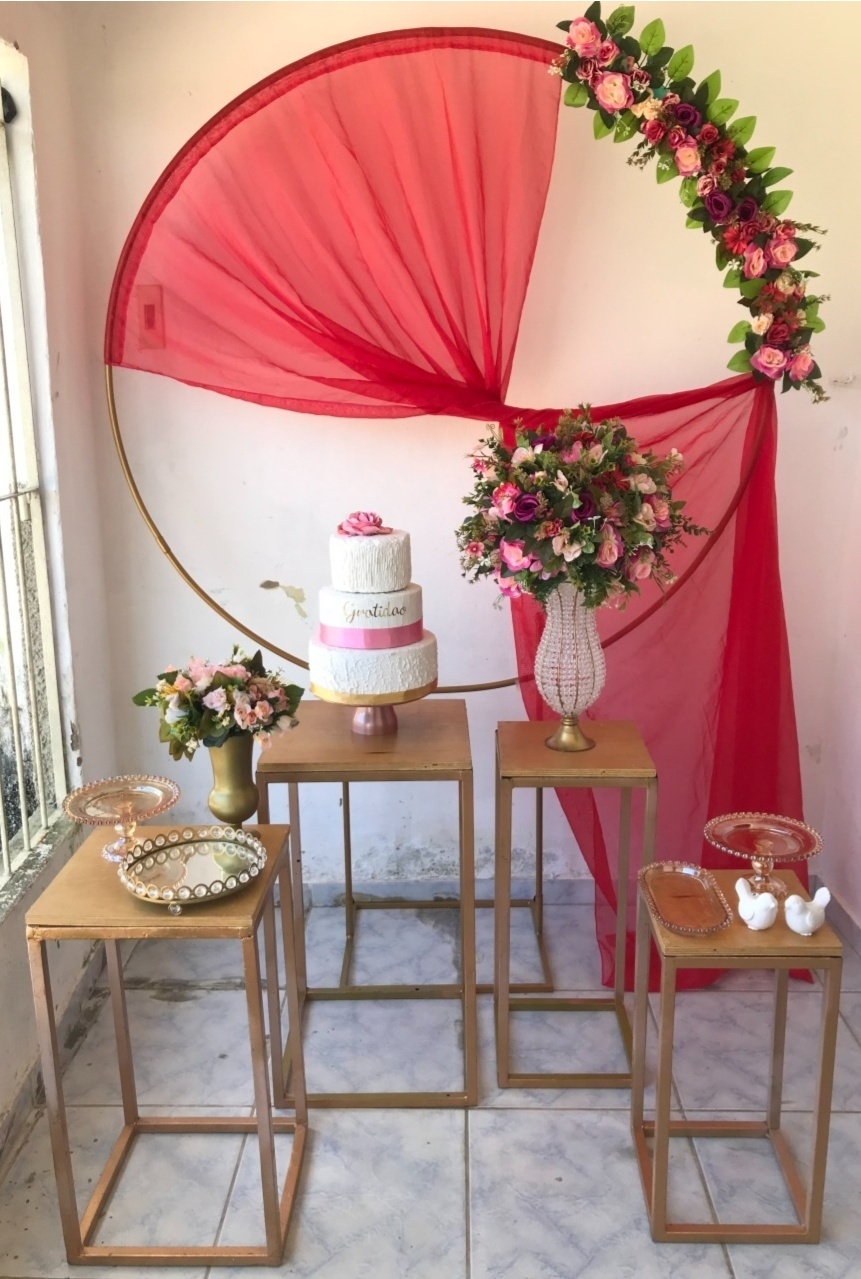 Vermelho E Rosa Composição (2) - Artes e Encantos locações