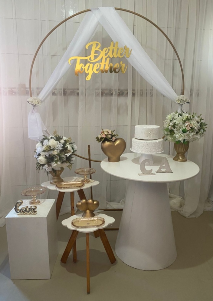 Casamento | Batizado | Noivado Composição - Artes e Encantos locações