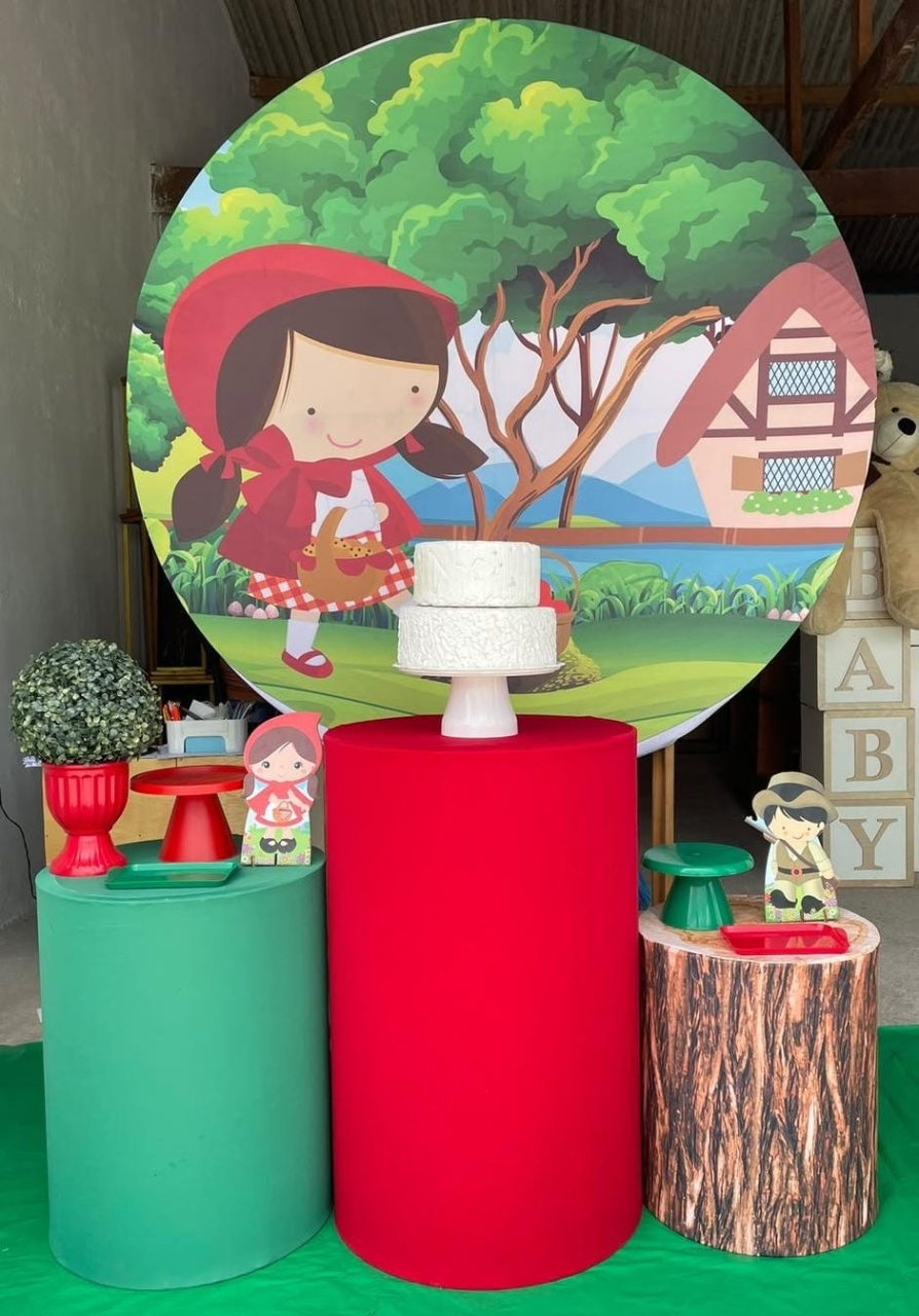 Chapeuzinho Vermelho Kit Prata 3 - Artes e Encantos locações