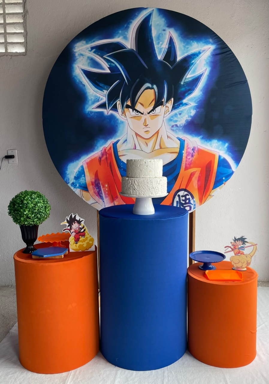 Dragon Ball Z Goku Kit Prata 1 - Artes e Encantos locações