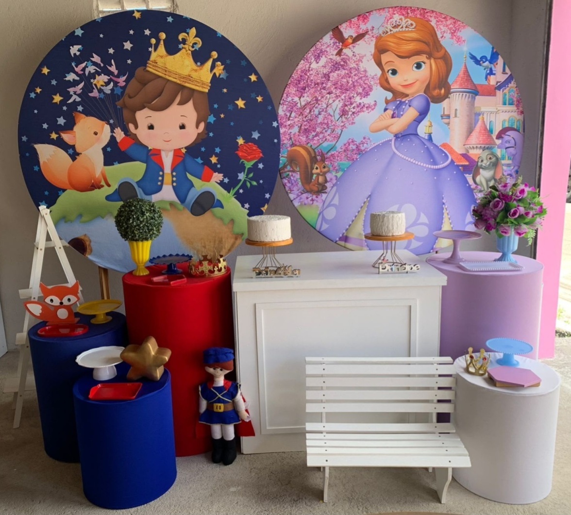 Princesa Sofia E Pequeno Príncipe 6 Composição - Artes e Encantos locações