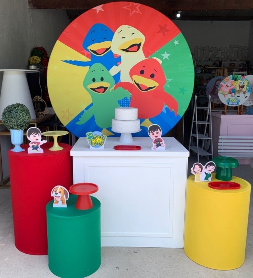 Patinho Colorido Bento E Totó Kit Ouro Plus - Artes e Encantos locações