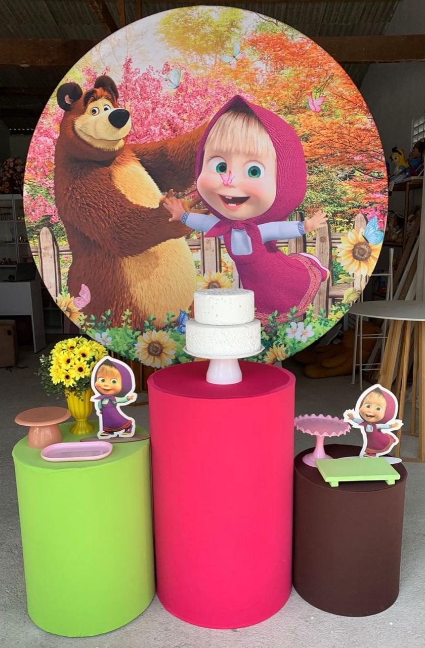 Masha E O Urso Kit Prata 4 - Artes e Encantos locações