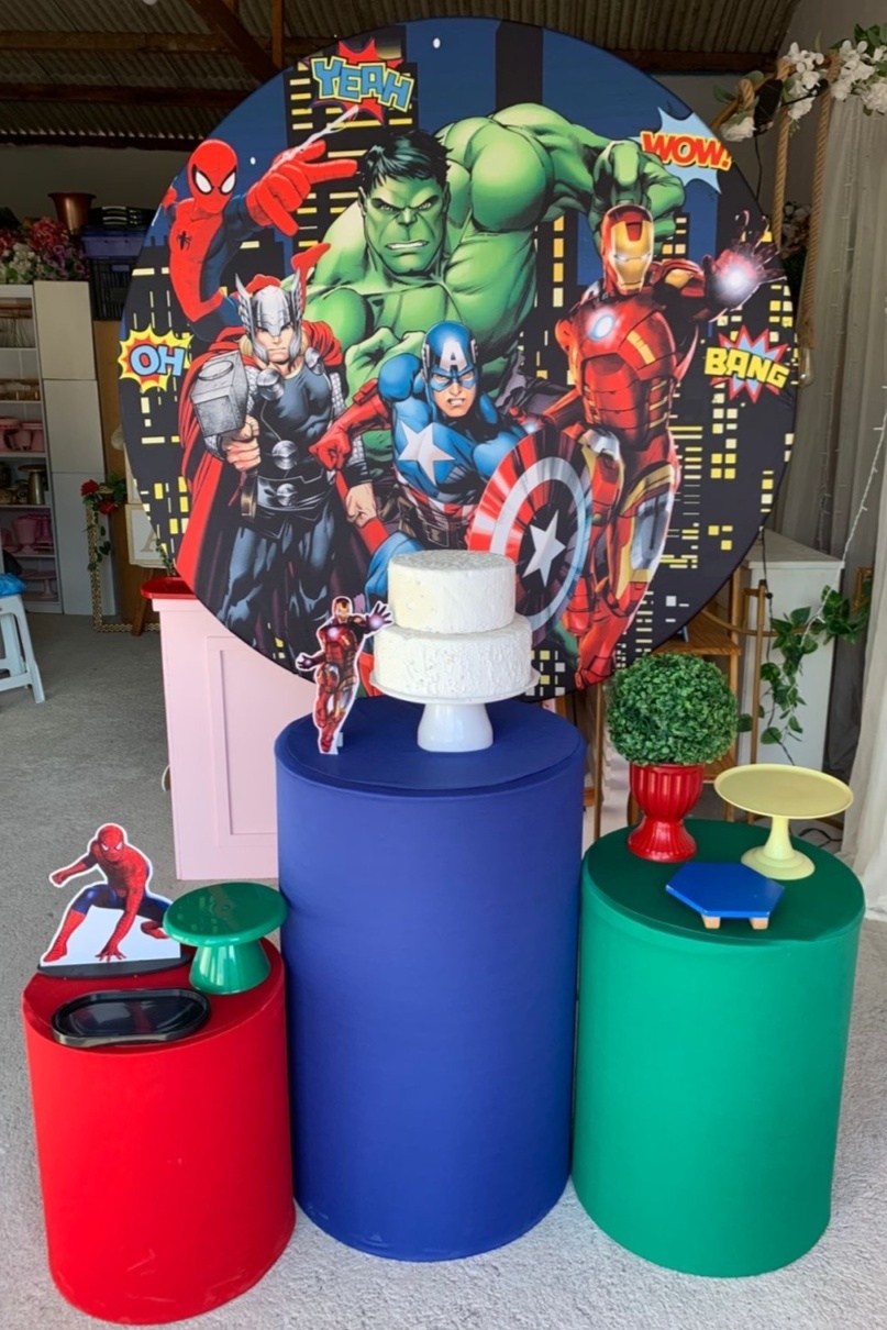 Super Herois Kit Prata 1 - Artes e Encantos locações