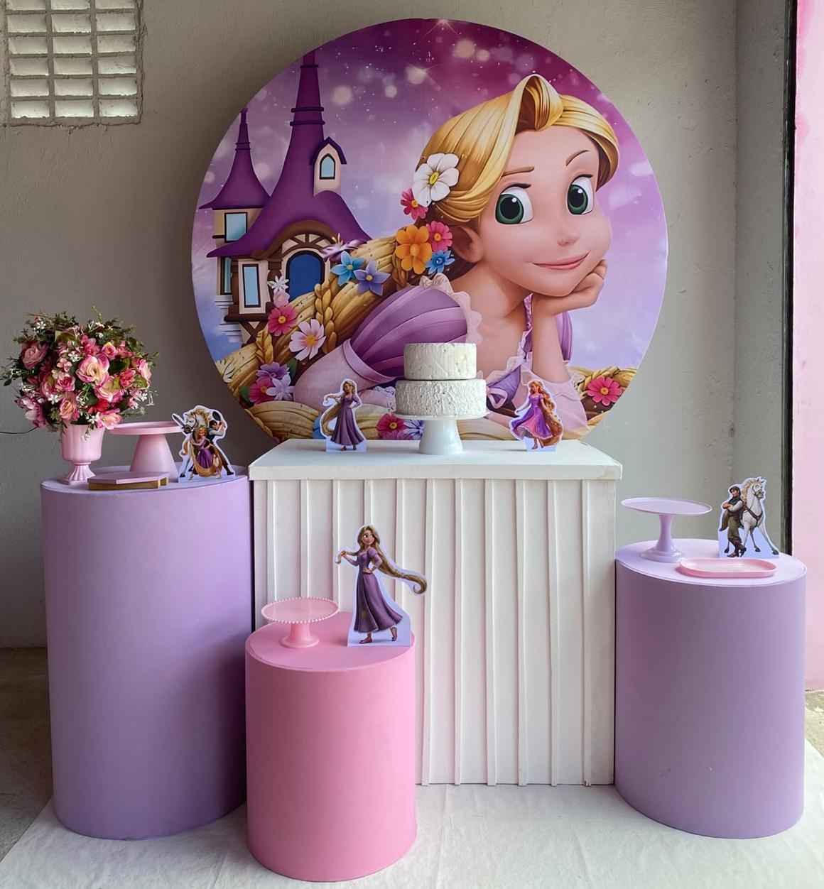 Enrolados Princesa Rapunzel Kit Ouro Plus 5 - Artes e Encantos locações