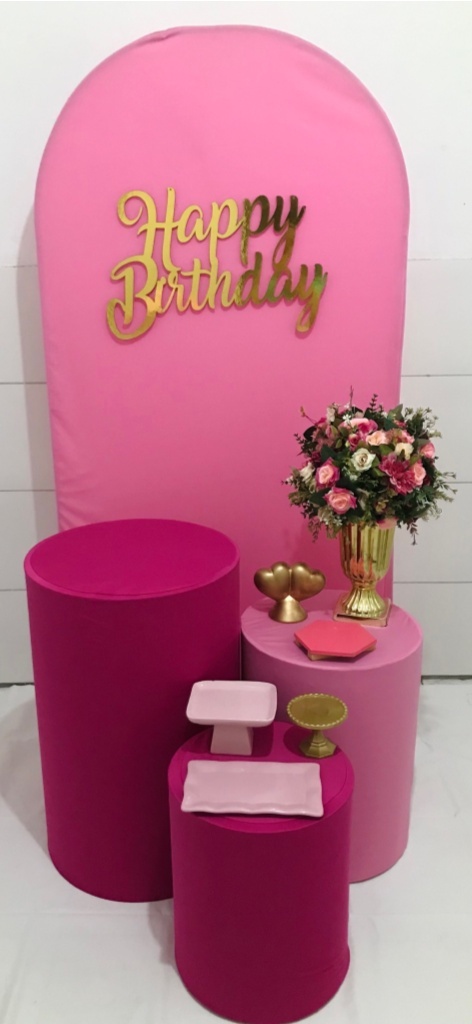 Rosa E Dourado Composição - Artes e Encantos locações