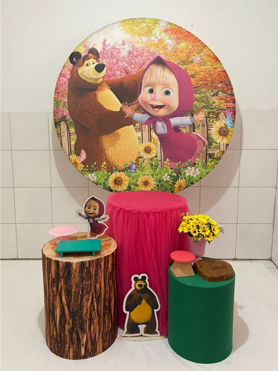 Masha E O Urso Kit Prata - Artes e Encantos locações
