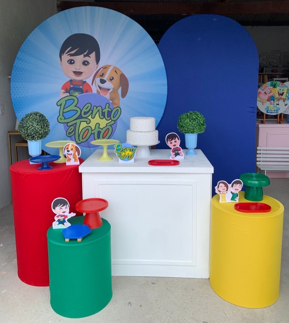 Bento E Totó Kit Diamante 15 - Artes e Encantos locações