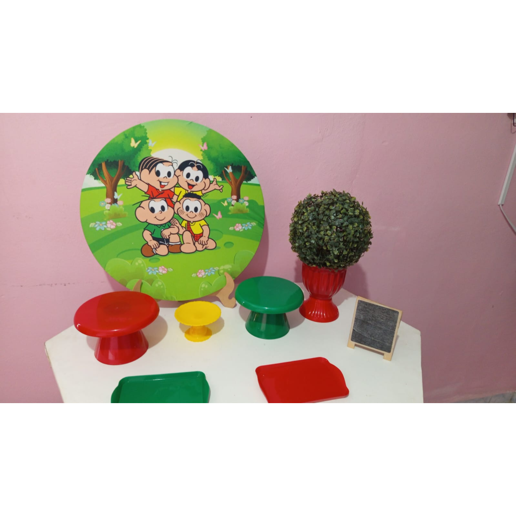 Mini Kit Turma da Mônica - Artes e Encantos locações