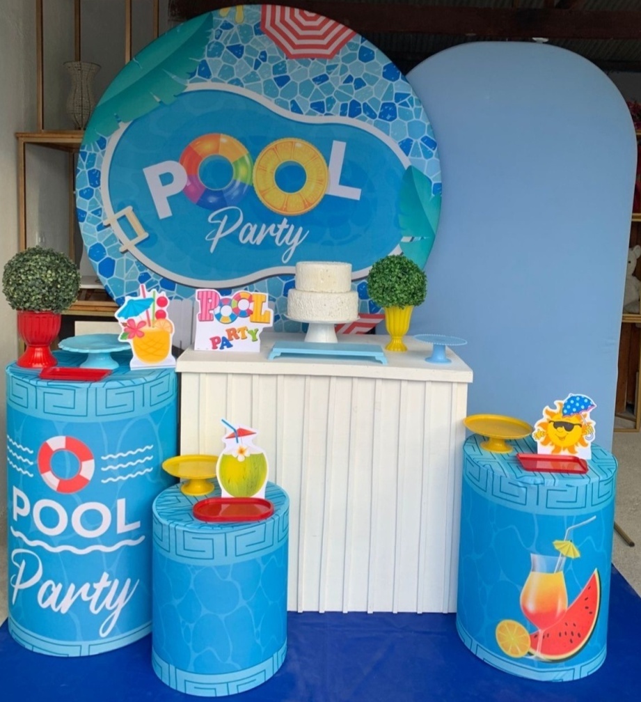 Pool Party Kit Diamante 5 - Artes e Encantos locações