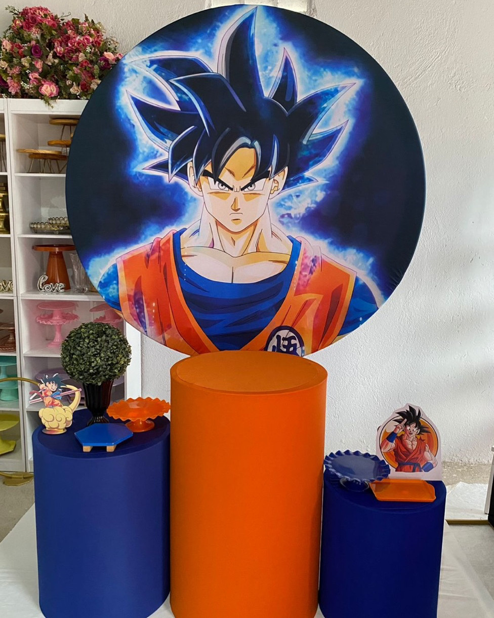 Goku Dragon Ball Z Kit Prata 1 - Artes e Encantos locações