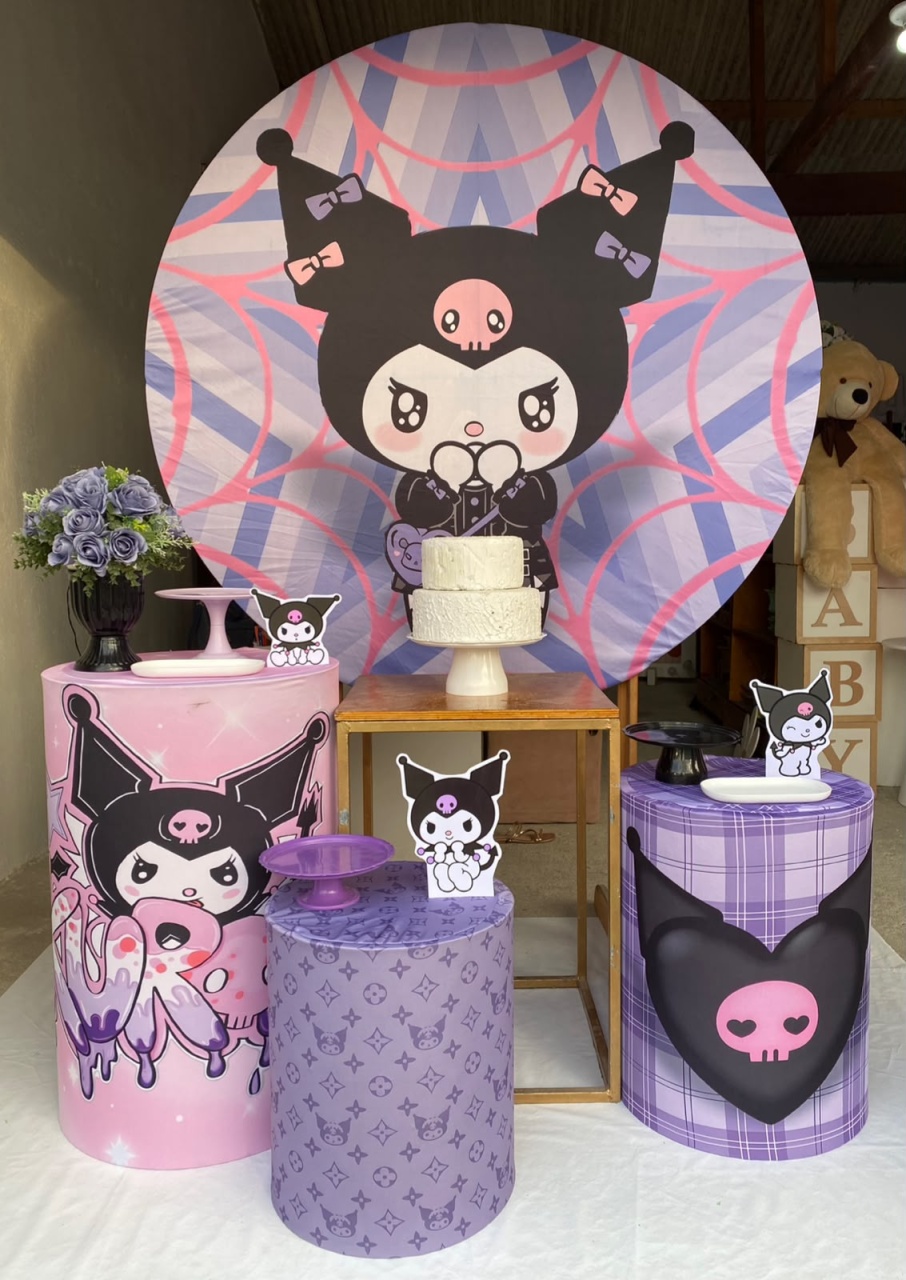 Kuromi Kit Ouro 2 - Artes e Encantos locações