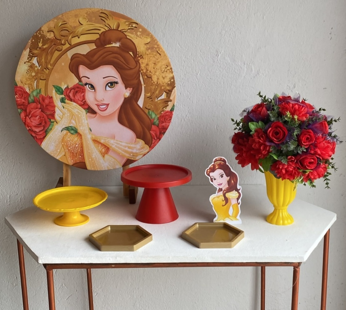 A Bela E A Fera Mini Kit 5 - Artes e Encantos locações
