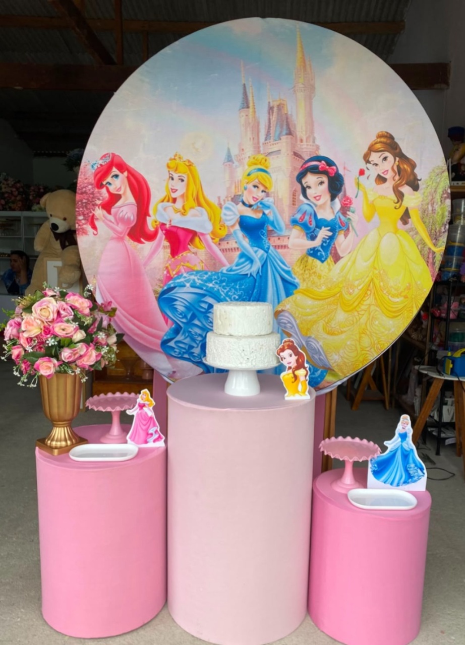 Princesas da Disney Kit Prata 19 - Artes e Encantos locações