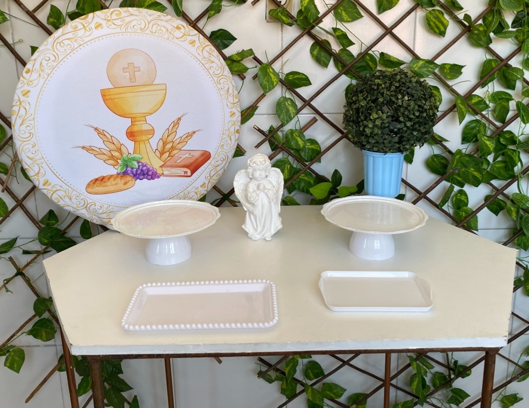 Mini Kit Crisma Batizado  - Artes e Encantos locações
