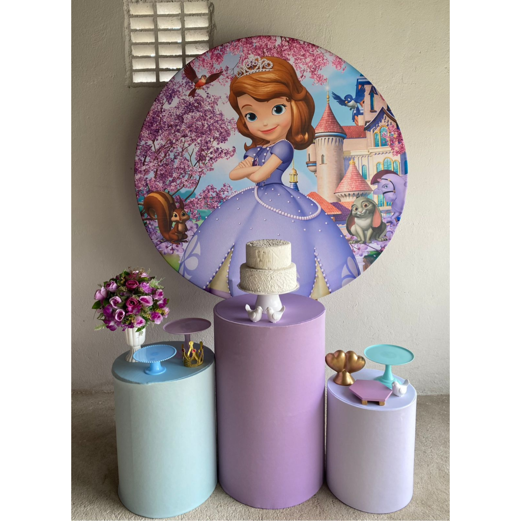Princesa Sofia Kit Prata - Artes e Encantos locações