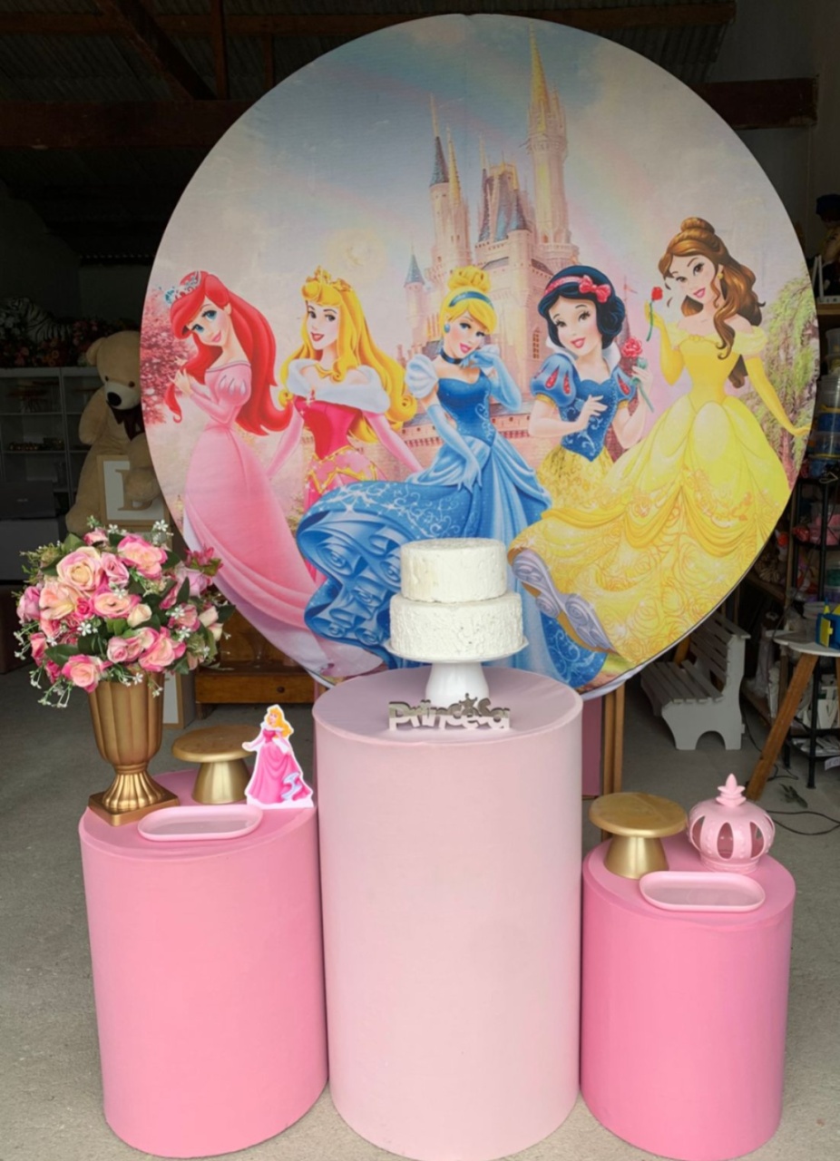 Princesas da Disney Kit Prata 16 - Artes e Encantos locações