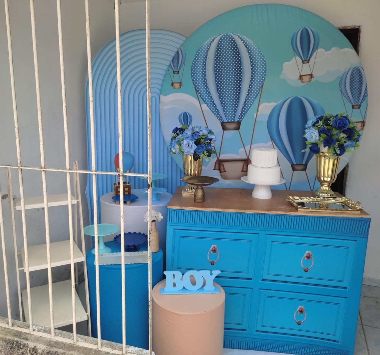 Balões Kit Diamante + Adicional de Escada M - Artes e Encantos locações