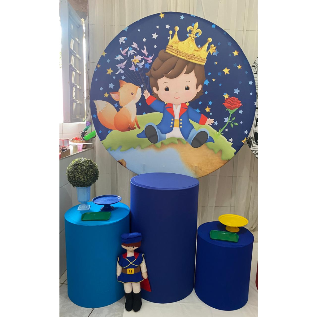 Pequeno Príncipe (Castanho) Kit Prata - Artes e Encantos locações