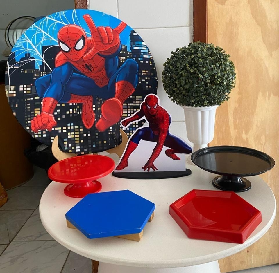 Mini Kit Homem Aranha (13) - Artes e Encantos locações