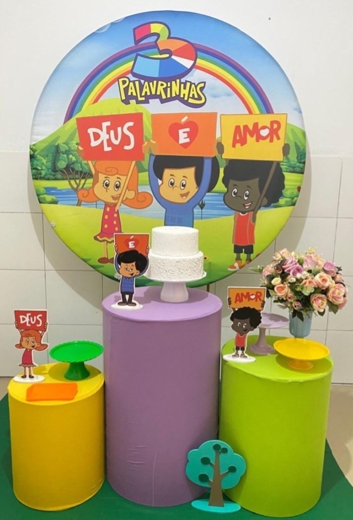 3 Palavrinhas (Menina) Kit Prata - Artes e Encantos locações