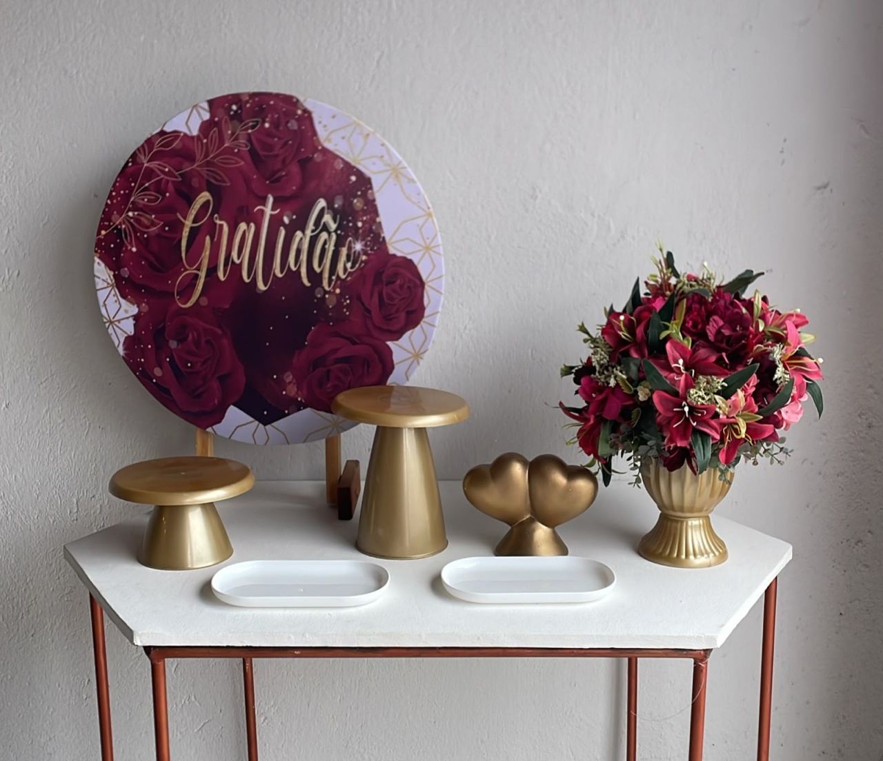 Gratidão Marsala Mini Kit 1 - Artes e Encantos locações