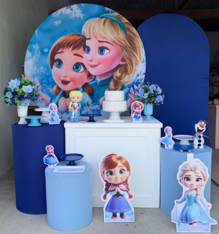 Frozen Baby Kit Diamante 3 Com Adicional de Display de Chão - Artes e Encantos locações